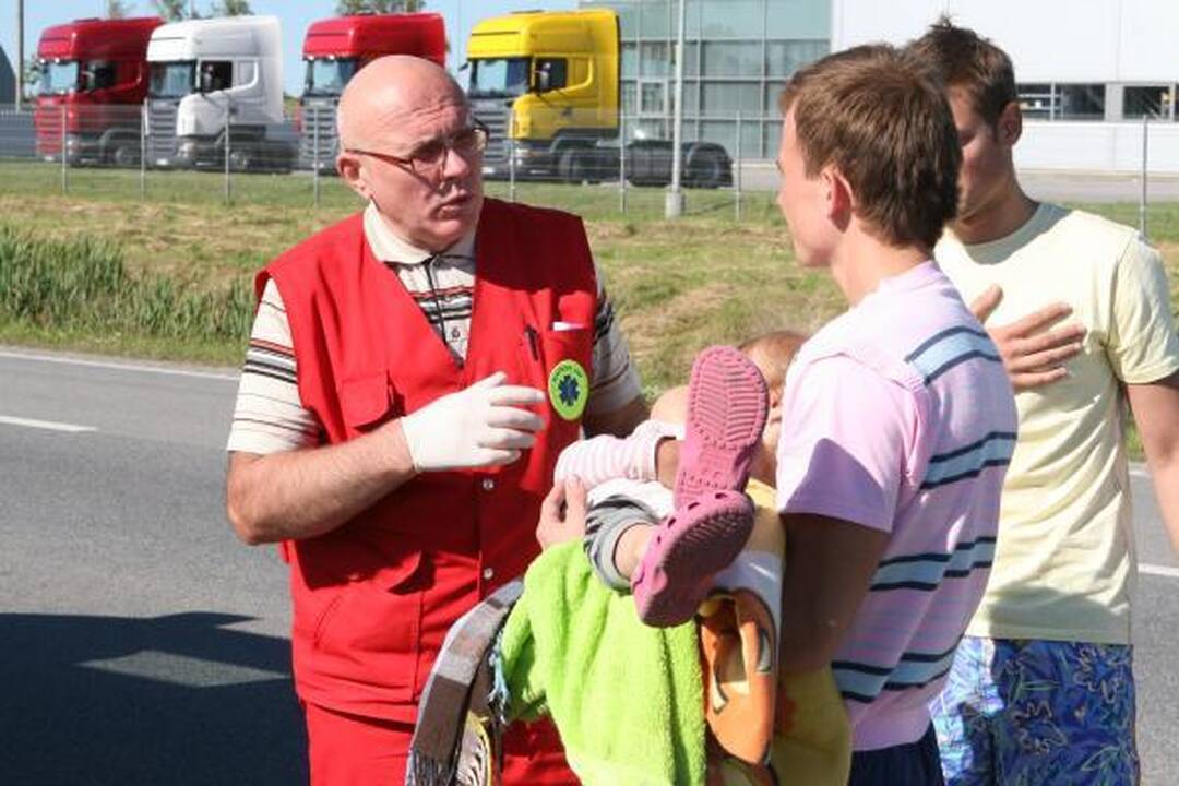 Kelyje iš Palangos – serijinė avarija