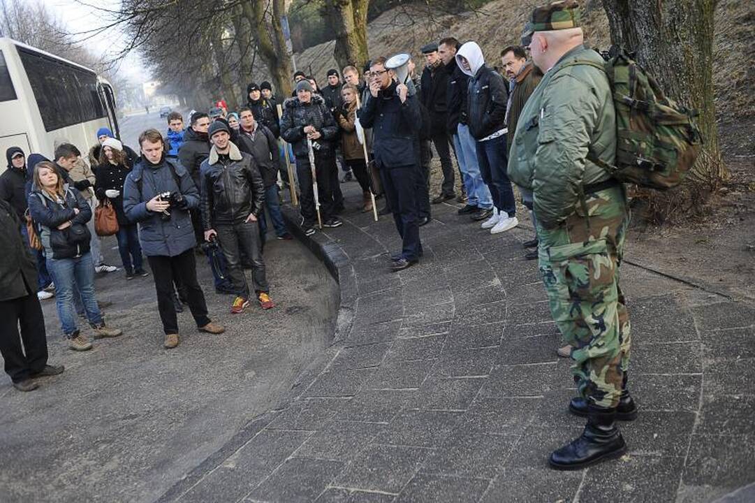 Lenkų nacionalistai: atvažiuojame taikiai (išskirtinis reportažas)