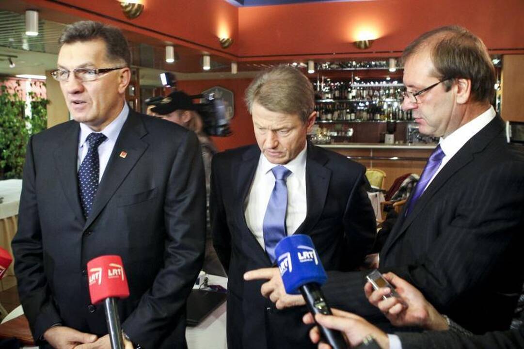 Socialdemokratai, Darbo partija ir „tvarkiečiai“ sutarė dėl koalicijos