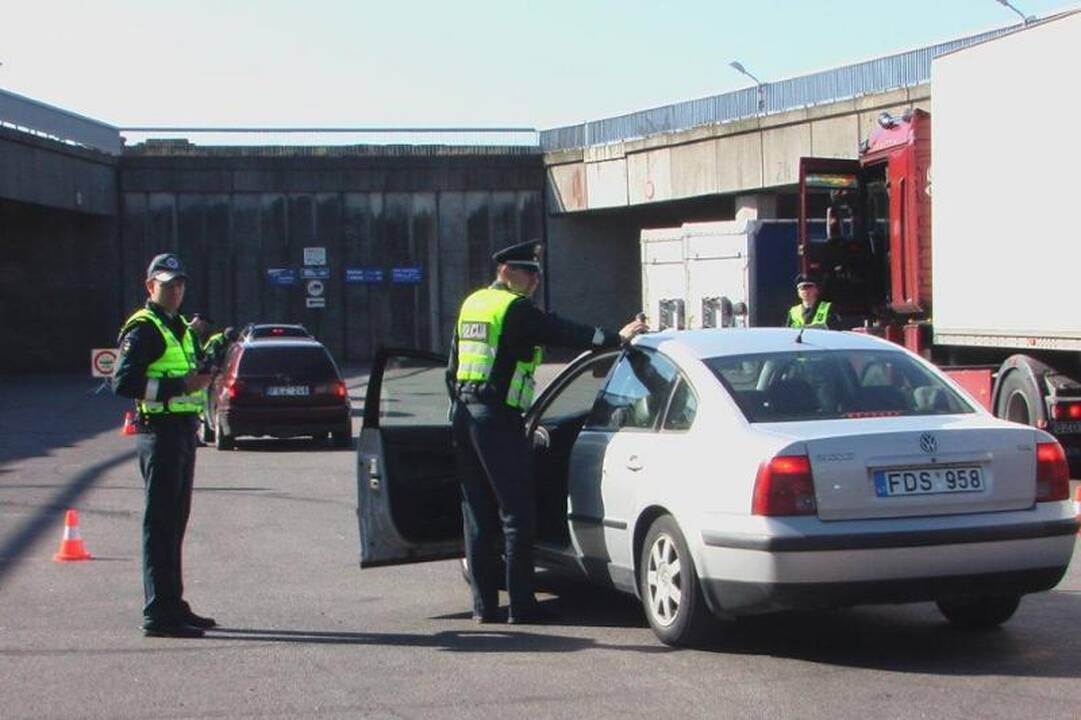 Klaipėdos uoste – netikėtas policijos reidas