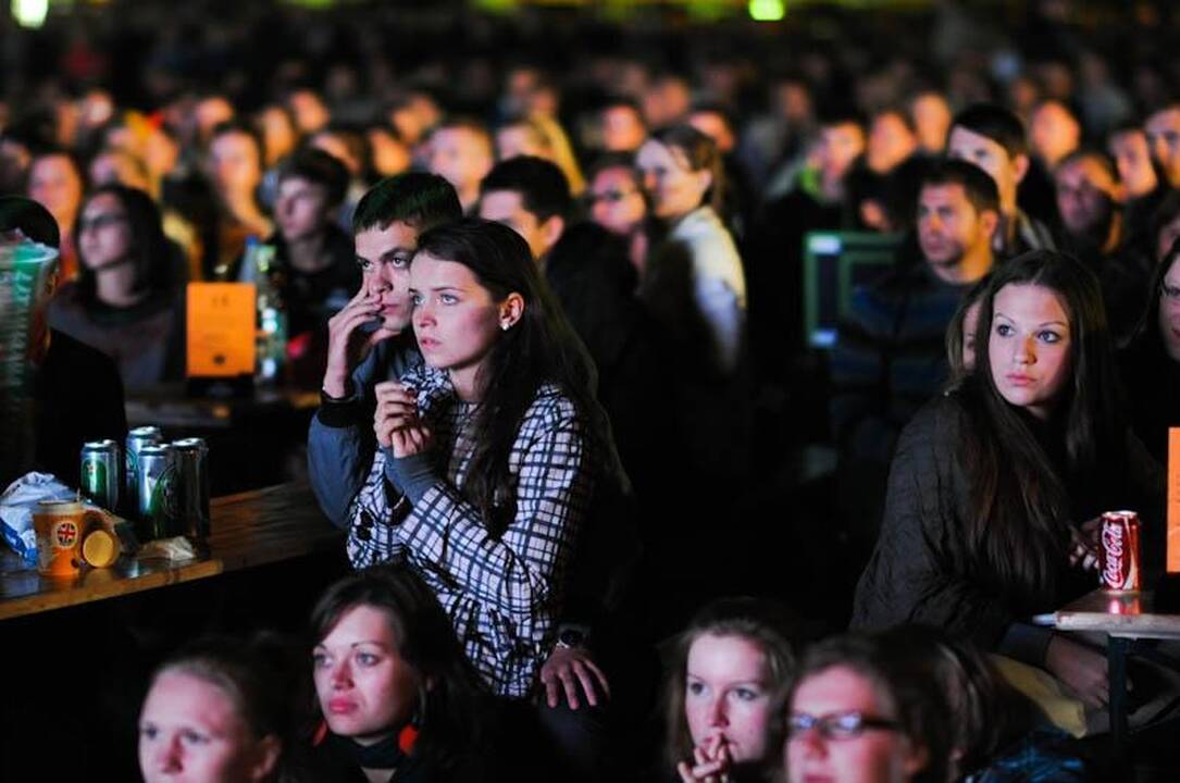 Kauniečiai griausmingai pasitiko krepšinio čempionatą 