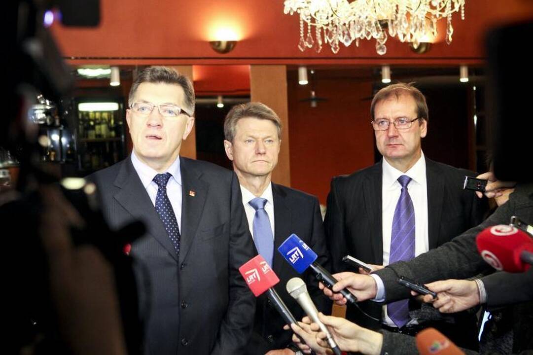 Socialdemokratai, Darbo partija ir „tvarkiečiai“ sutarė dėl koalicijos