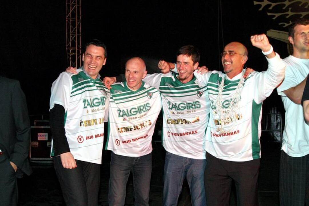 „Žalgiris“ šventė pergalę LKL čempionate