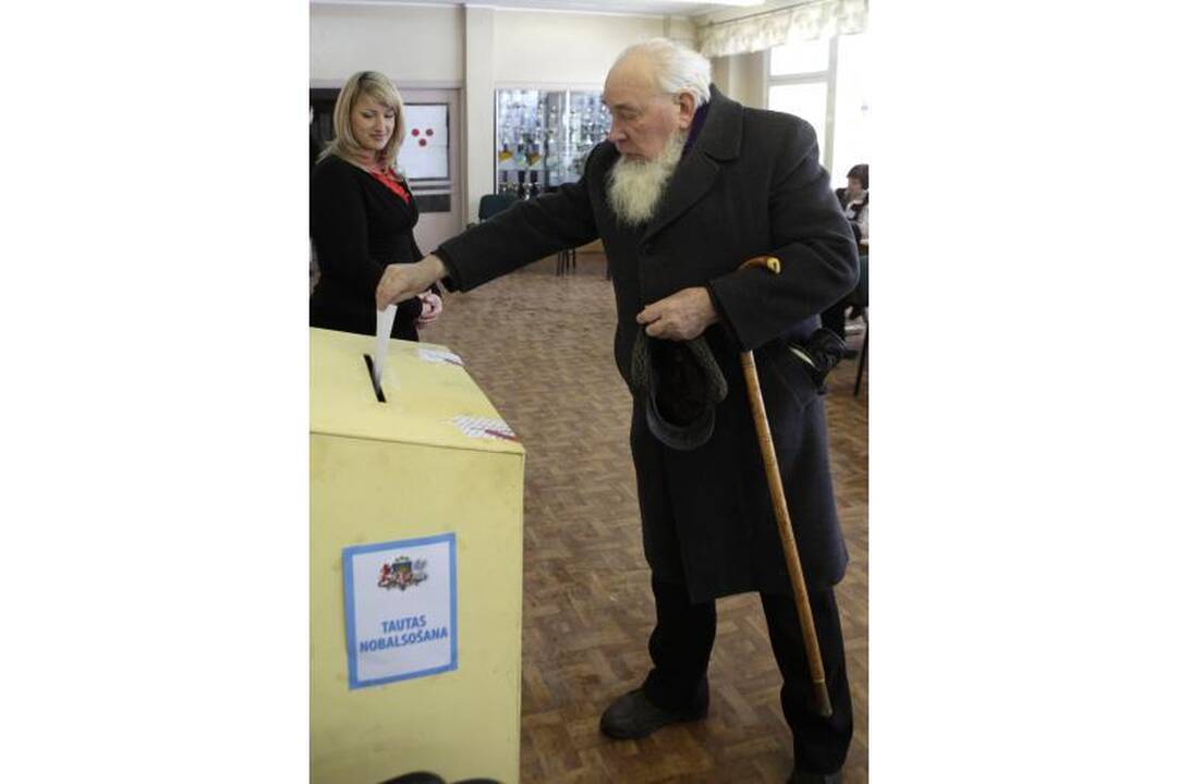 Referendumas dėl rusų kalbos tapo rimtu signalu Latvijos valdžiai