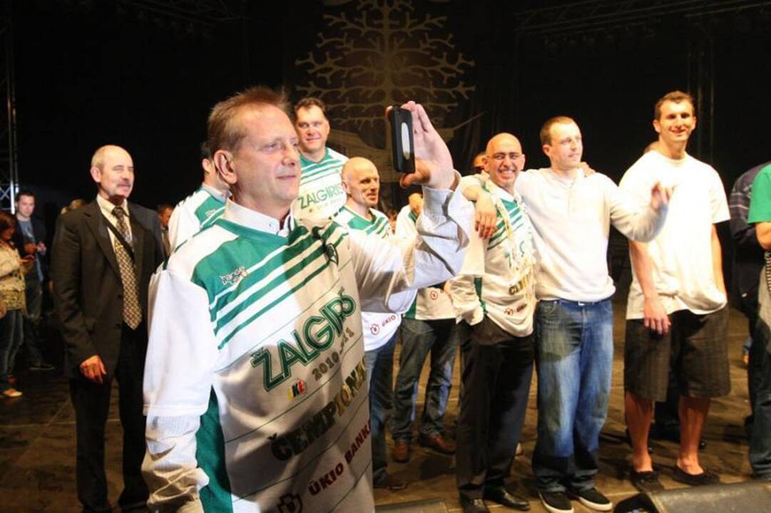 „Žalgiris“ šventė pergalę LKL čempionate