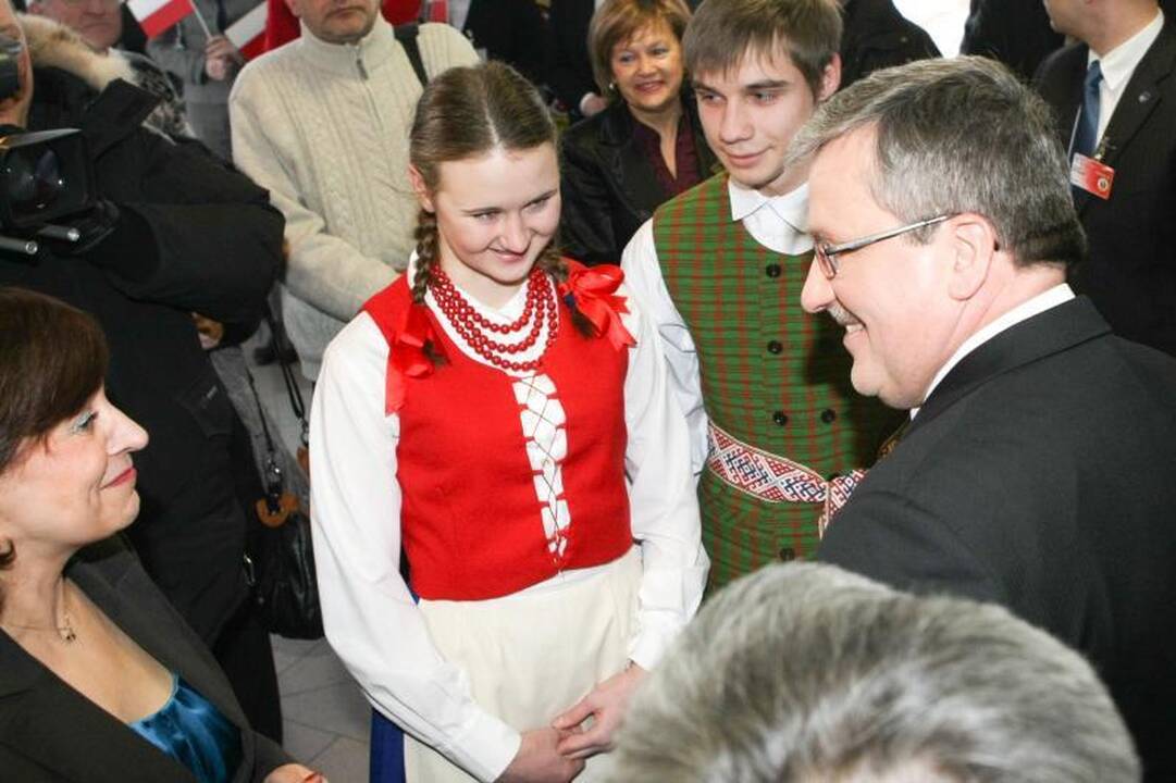 Lietuvoje vieši Lenkijos prezidentas B.Komorowskis (atnaujinta)