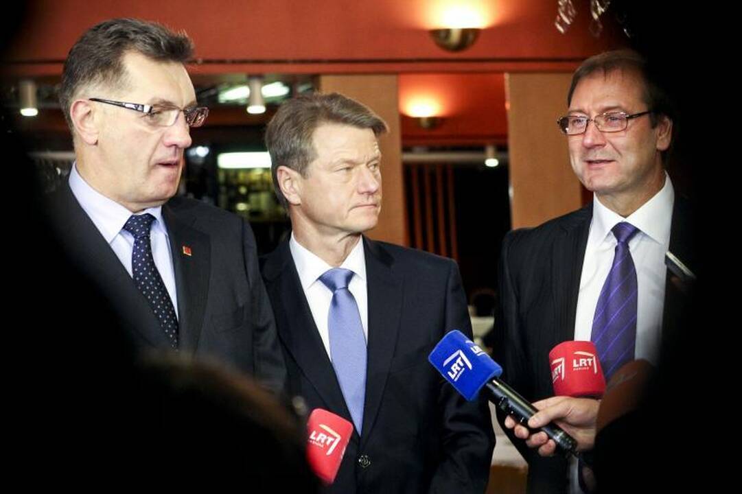 Socialdemokratai, Darbo partija ir „tvarkiečiai“ sutarė dėl koalicijos