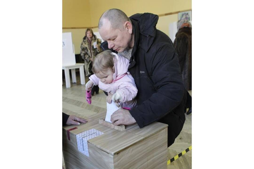 Referendumas dėl rusų kalbos tapo rimtu signalu Latvijos valdžiai