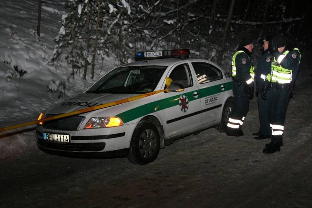 Važiuodamas automobilio tempiamomis rogėmis žuvo vaikinas