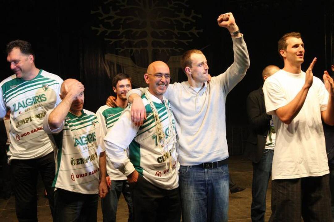 „Žalgiris“ šventė pergalę LKL čempionate