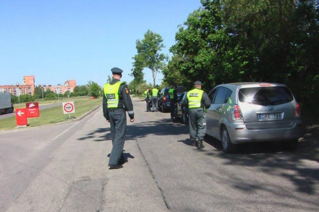Klaipėdos uoste – netikėtas policijos reidas