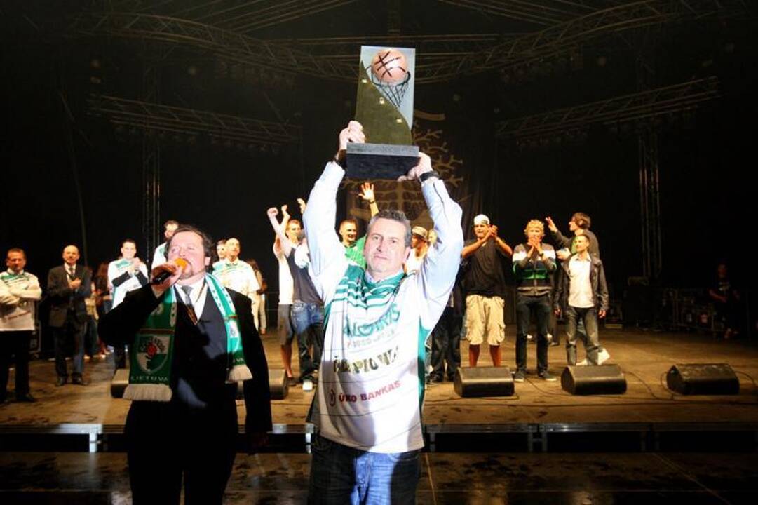 „Žalgiris“ šventė pergalę LKL čempionate