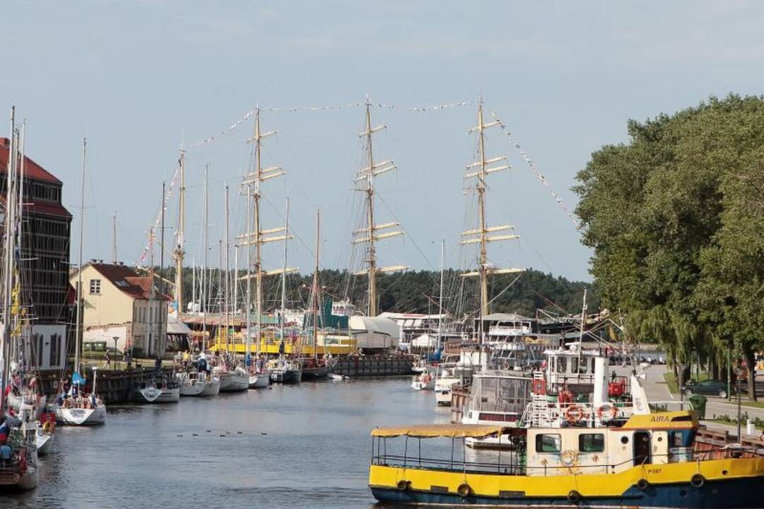 Didieji burlaiviai jau Klaipėdoje (papildyta nuotraukomis) 