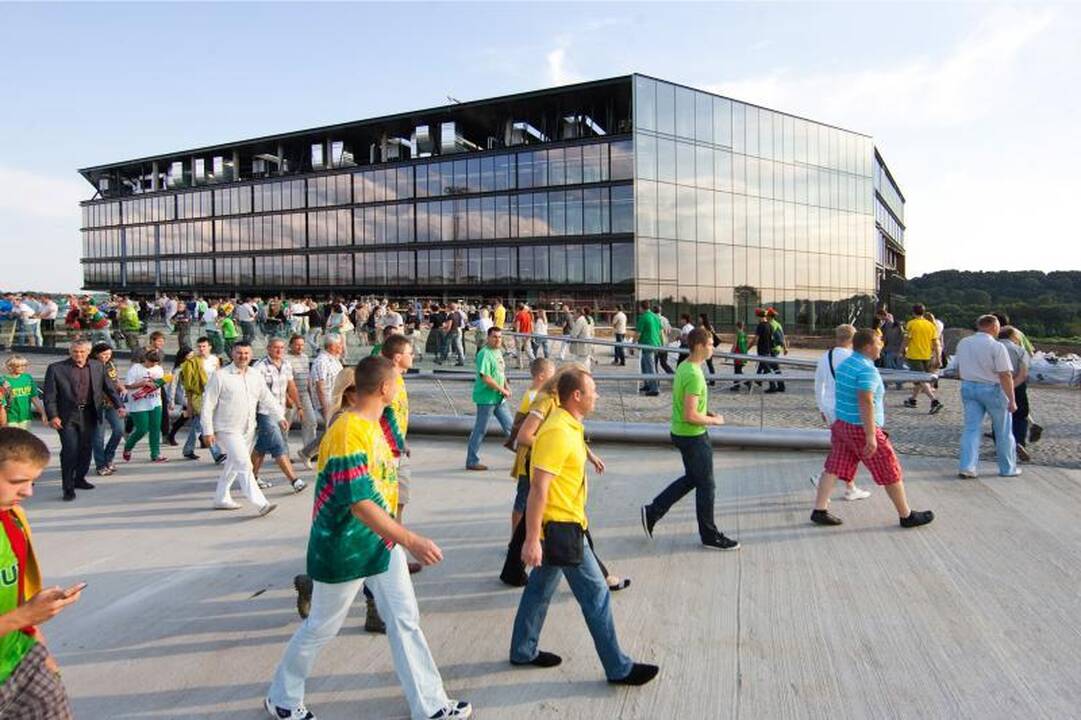 „Žalgirio“ arena įvardinta didžiausiu penkmečio projektu