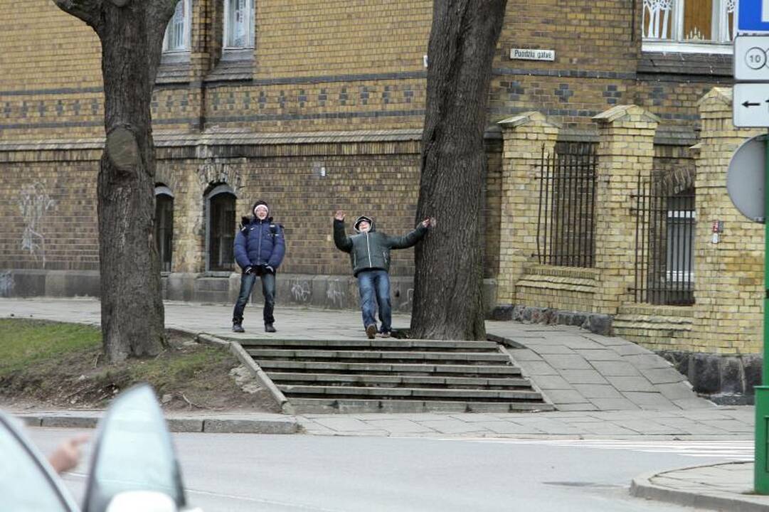 Ciklonas Ullis pajūryje tik kėlė bangas 