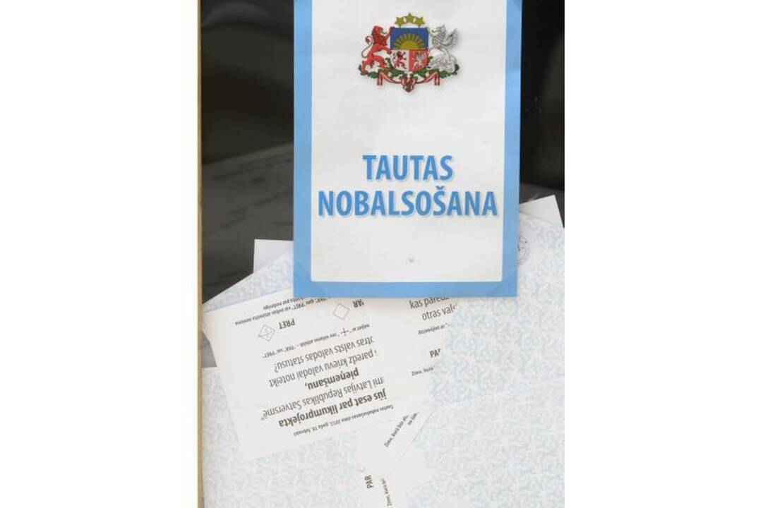 Referendumas dėl rusų kalbos tapo rimtu signalu Latvijos valdžiai