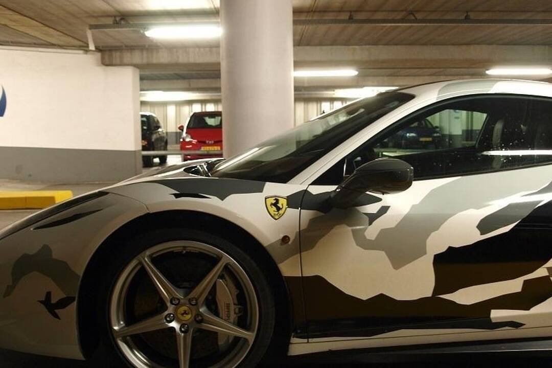 Tik originaliai perdažęs savo „Ferrarį“ galėsi juo girtis