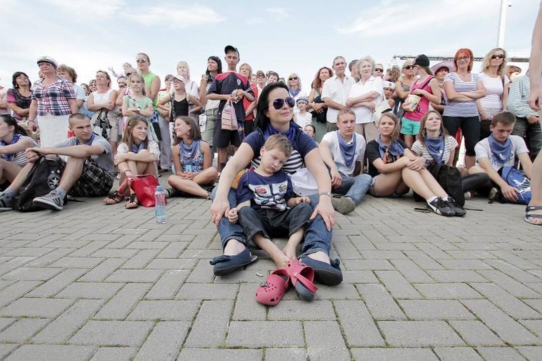 Klaipėdai – 760-ies dainuojančių vaikų sveikinimai