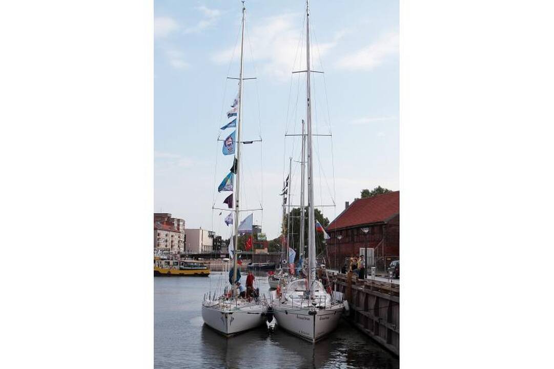 Didieji burlaiviai jau Klaipėdoje (papildyta nuotraukomis) 