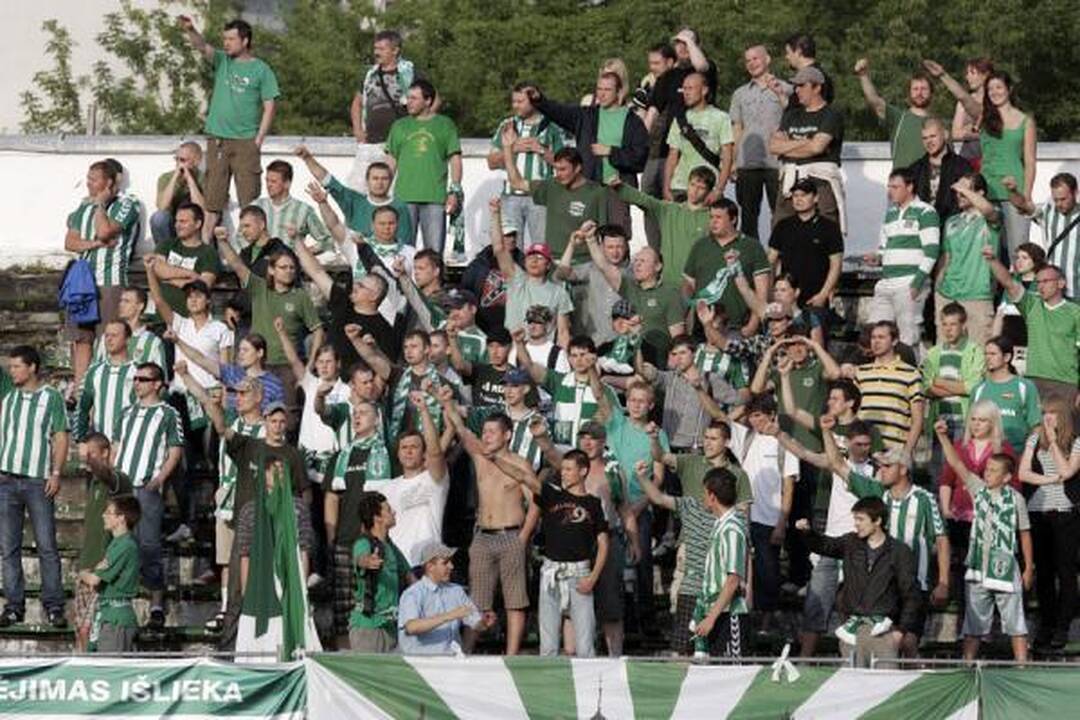 Žalgirio mūšį žalgiriečiai pažymėjo lygiosiomis su "Lechia"