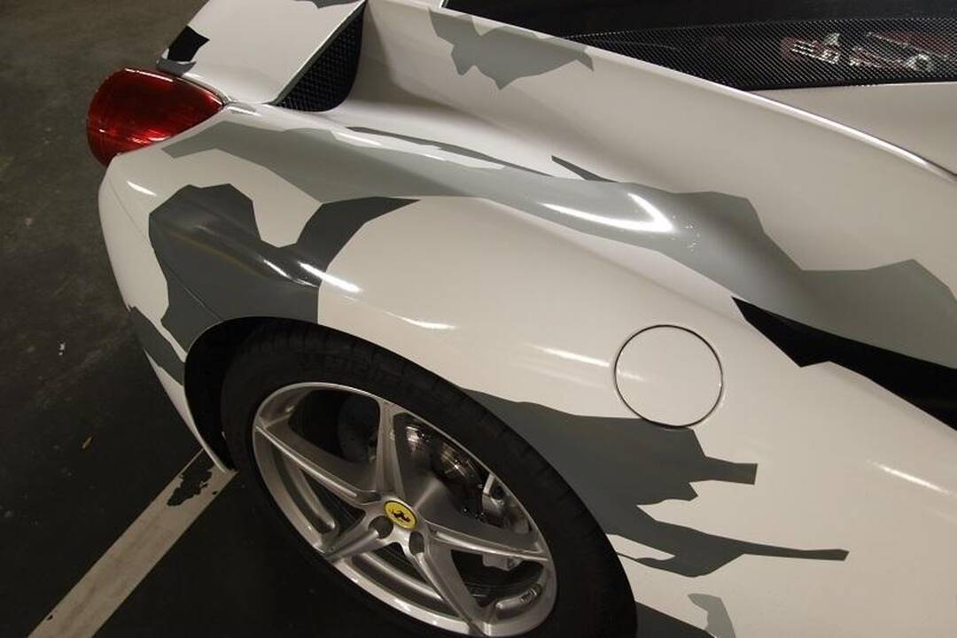 Tik originaliai perdažęs savo „Ferrarį“ galėsi juo girtis