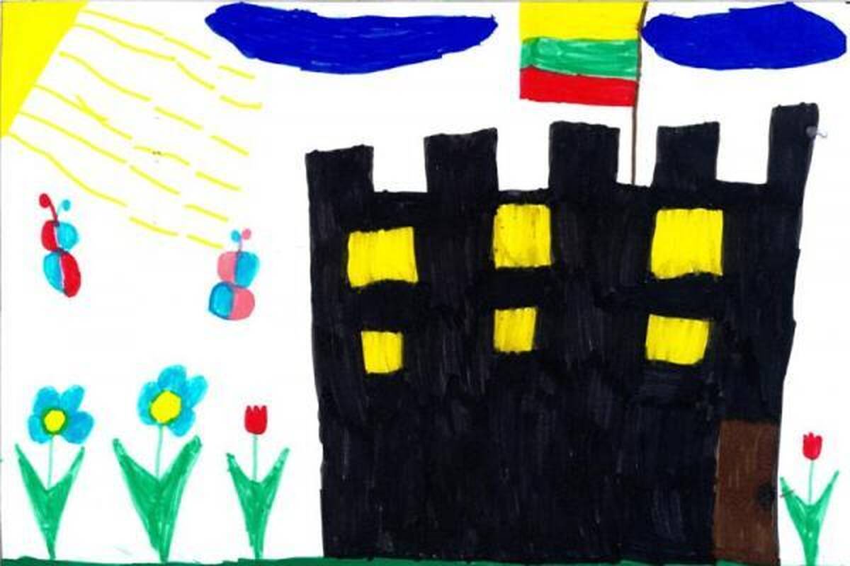 Vaikai pakviesti piešti gražiausią žodį