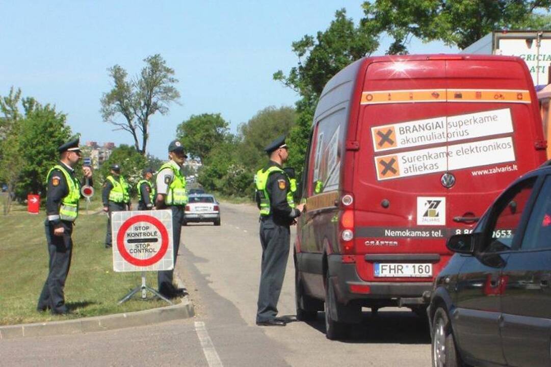 Klaipėdos uoste – netikėtas policijos reidas