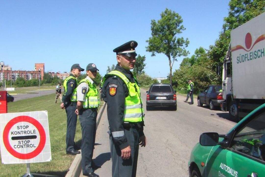 Klaipėdos uoste – netikėtas policijos reidas