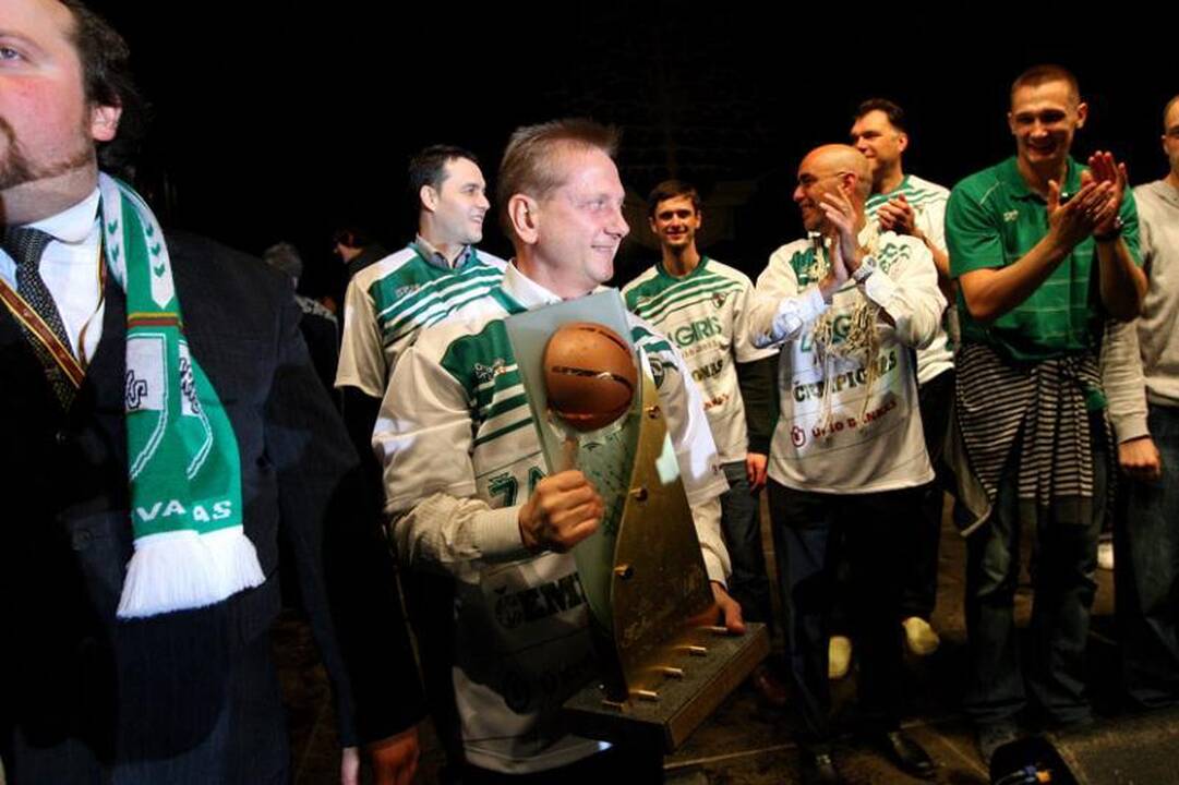„Žalgiris“ šventė pergalę LKL čempionate
