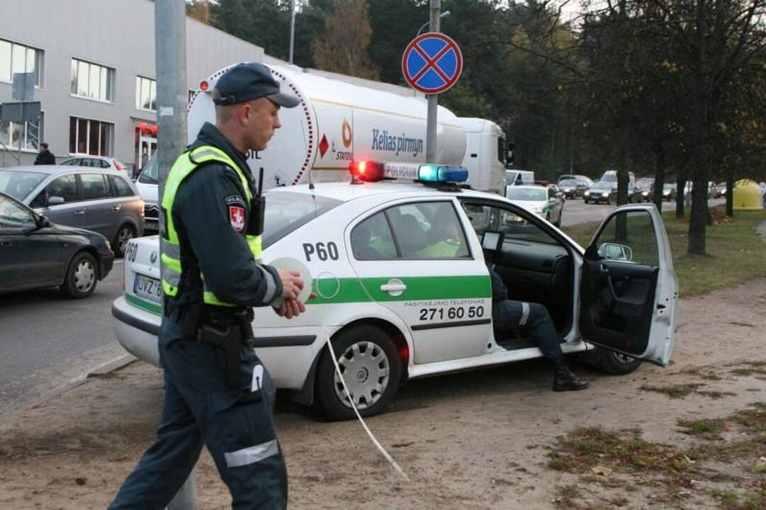 Vilniuje vilkikas pėsčiųjų perėjoje kliudė mergaitę