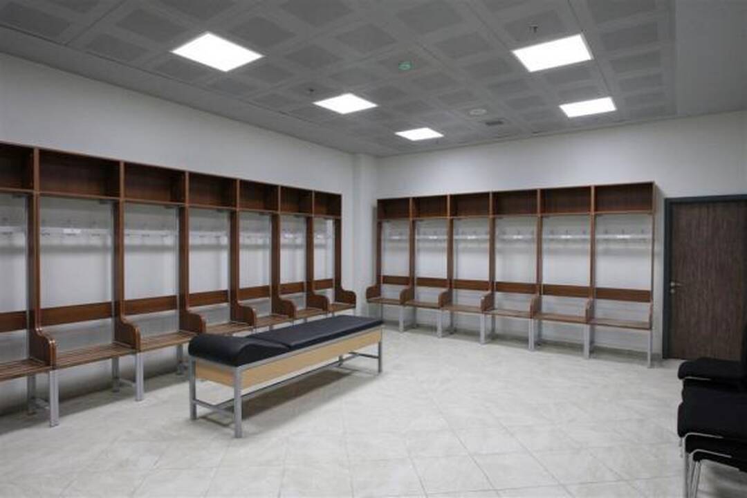 Varžybų išvakarėse Stambulo arenoje dar verda paruošiamieji darbai