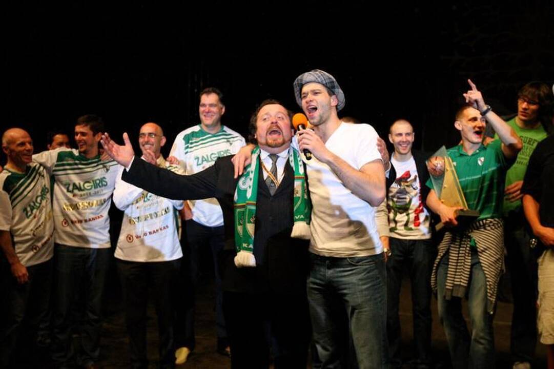 „Žalgiris“ šventė pergalę LKL čempionate
