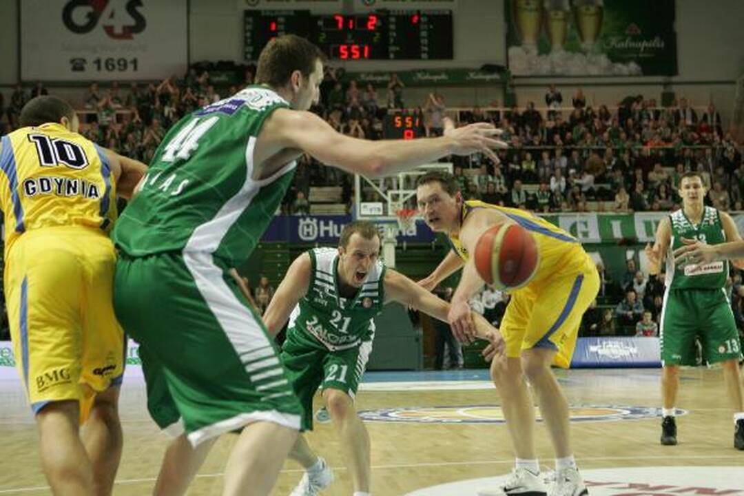 VTB lyga: Kauno „Žalgiris" - Gdynės „Asseco Prokom" 84:79 