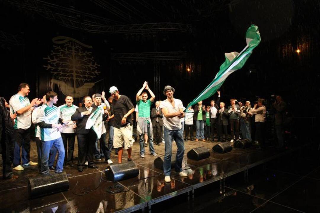 „Žalgiris“ šventė pergalę LKL čempionate