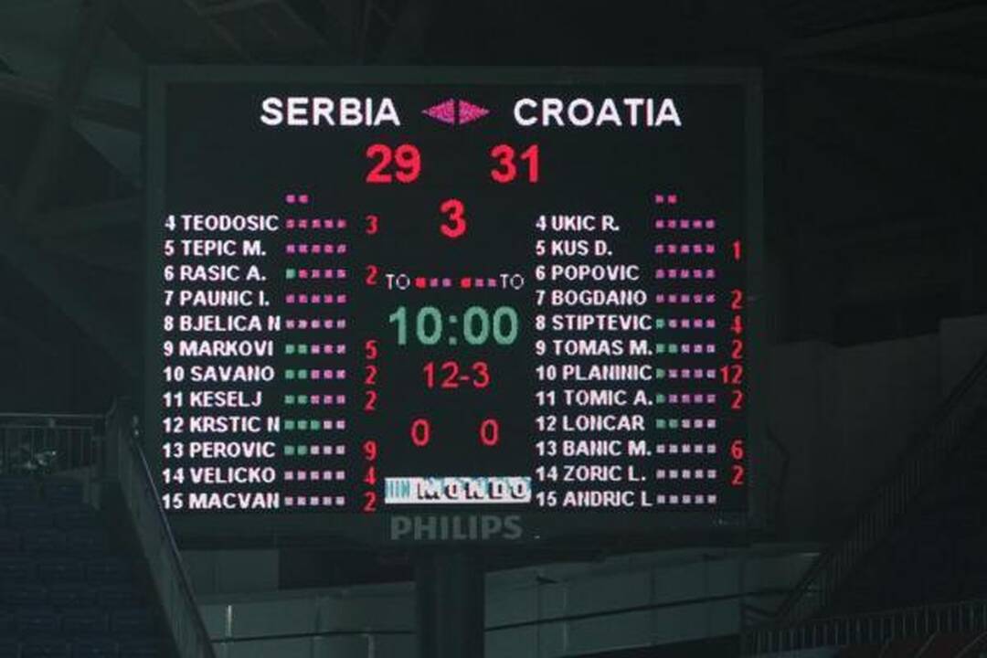 Varžybų išvakarėse Stambulo arenoje dar verda paruošiamieji darbai