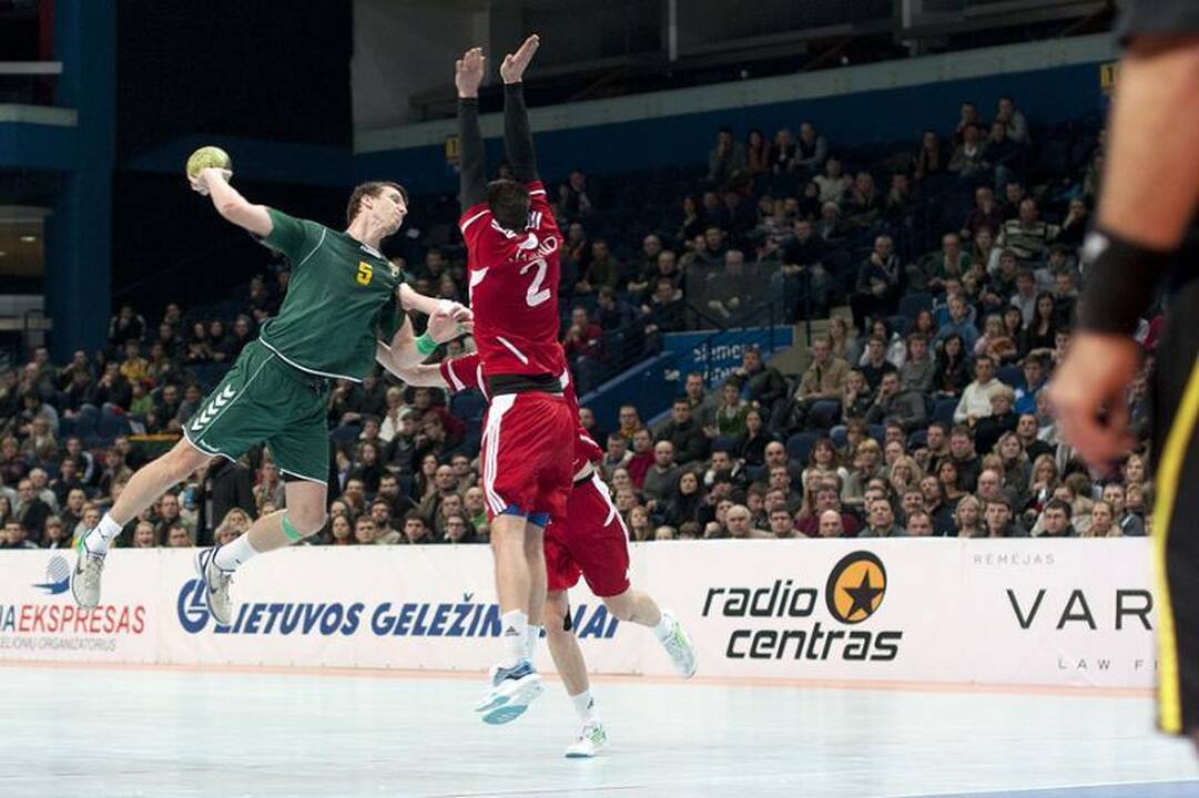 Lietuvos rankininkai išplėšė lygiąsias prieš šveicarus