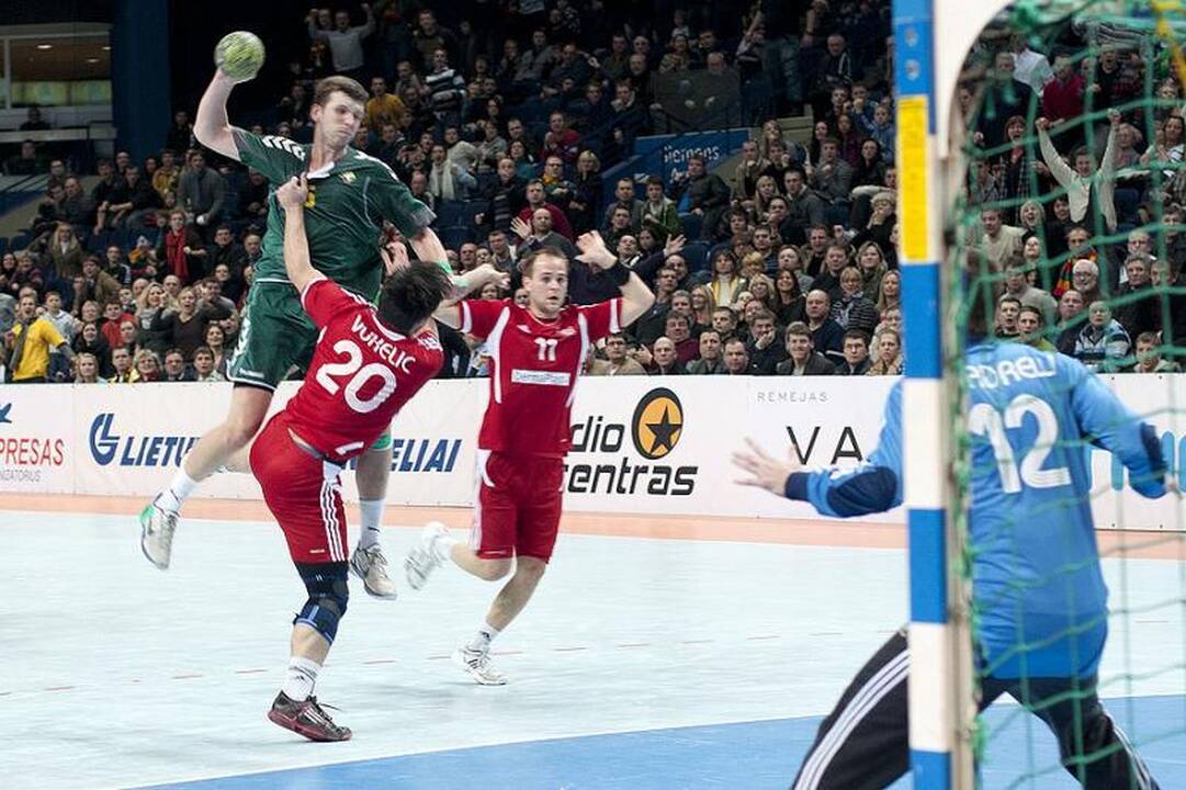 Lietuvos rankininkai išplėšė lygiąsias prieš šveicarus