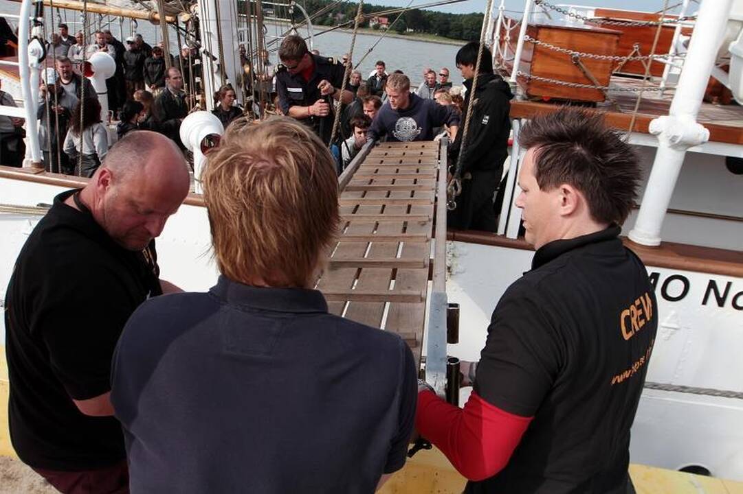 Didieji burlaiviai jau Klaipėdoje (papildyta nuotraukomis) 