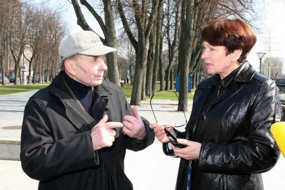 Laivininkystės privatizacija: piketuotojai reikalauja E.Masiulio galvos