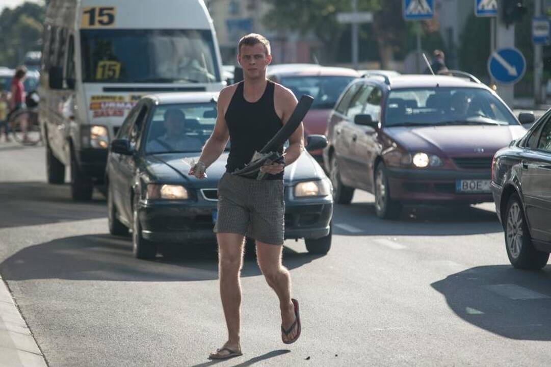 Piko metu Savanorių prospekte susidūrė keturi automobiliai