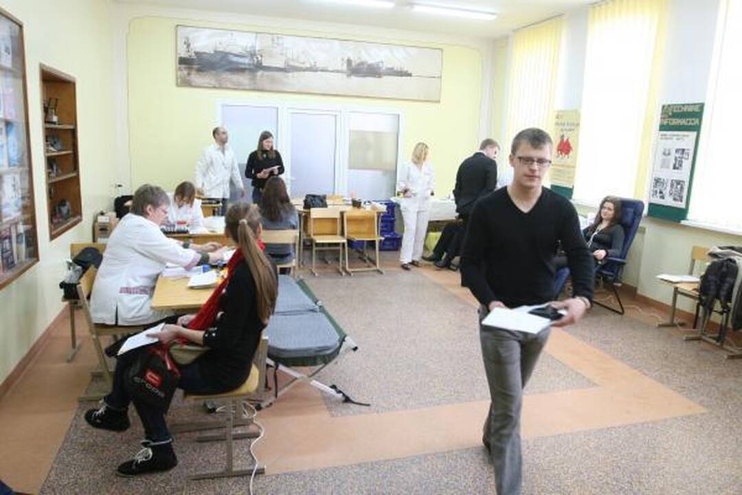 Jūrininkai suderino kraują ir meilę