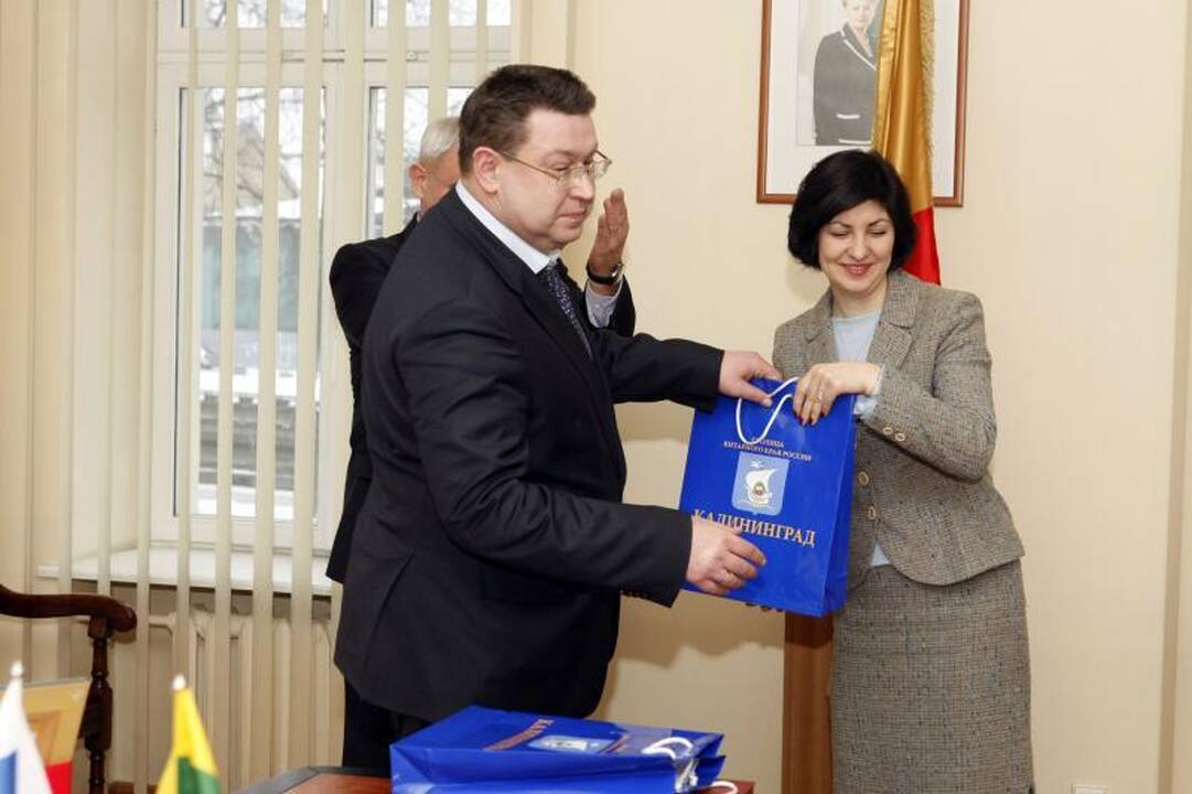 Kaliningrado ir Klaipėdos miestų vadovai sutarė dėl bendrų darbų