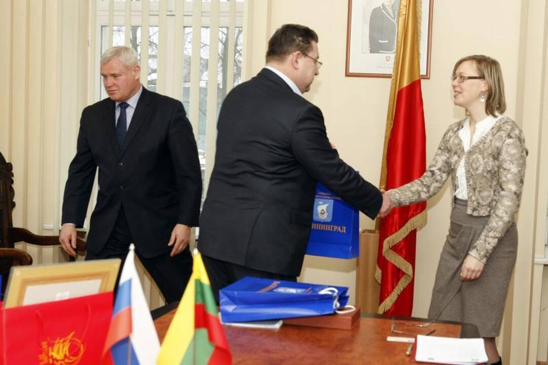 Kaliningrado ir Klaipėdos miestų vadovai sutarė dėl bendrų darbų