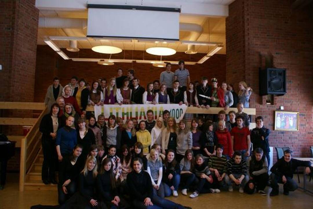 Karmėlavos B.Buračo gimnazijoje - tarptautiniai mainai