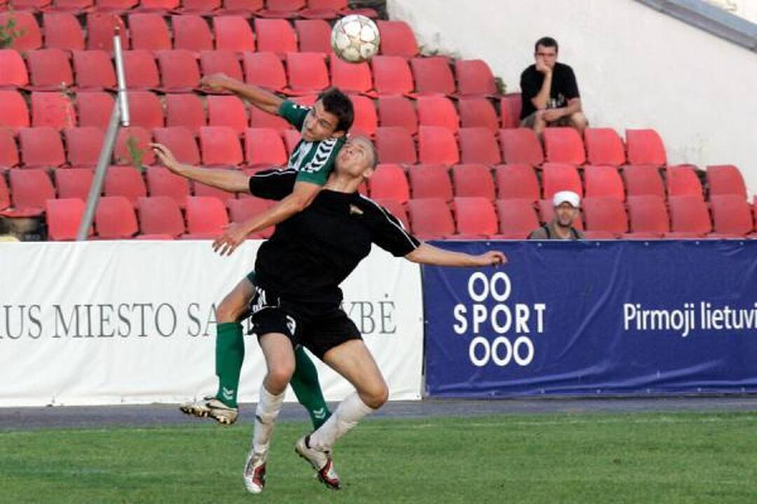 Žalgirio mūšį žalgiriečiai pažymėjo lygiosiomis su "Lechia"