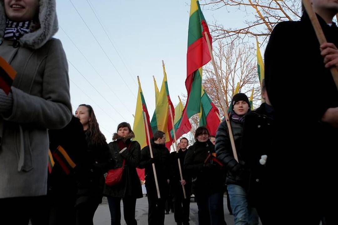Klaipėda Kovo 11-ąją atšventė triukšmingai