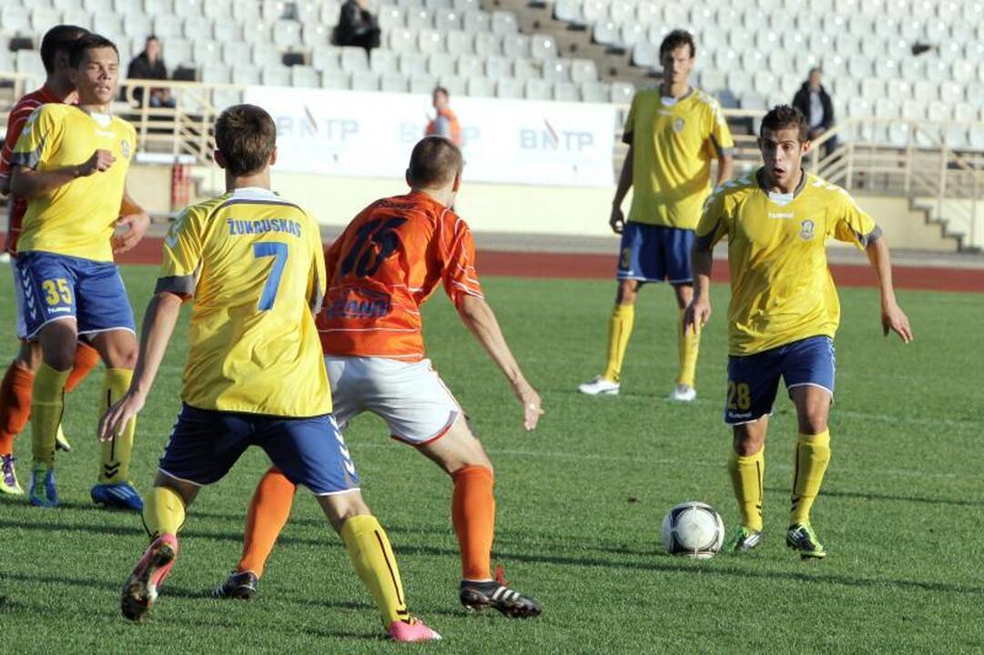Atkaklioje dvikovoje „Atlantas“ ir „Banga“ pasidalijo po tašką