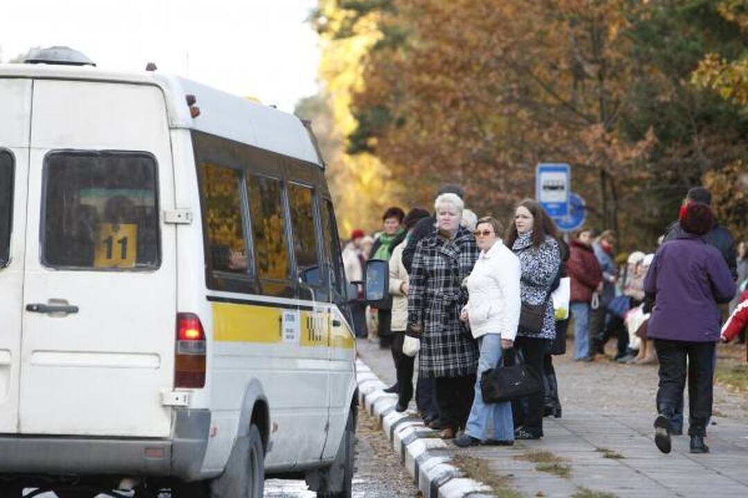 Per Vėlines – eismas su kliūtimis (eismo schemos)