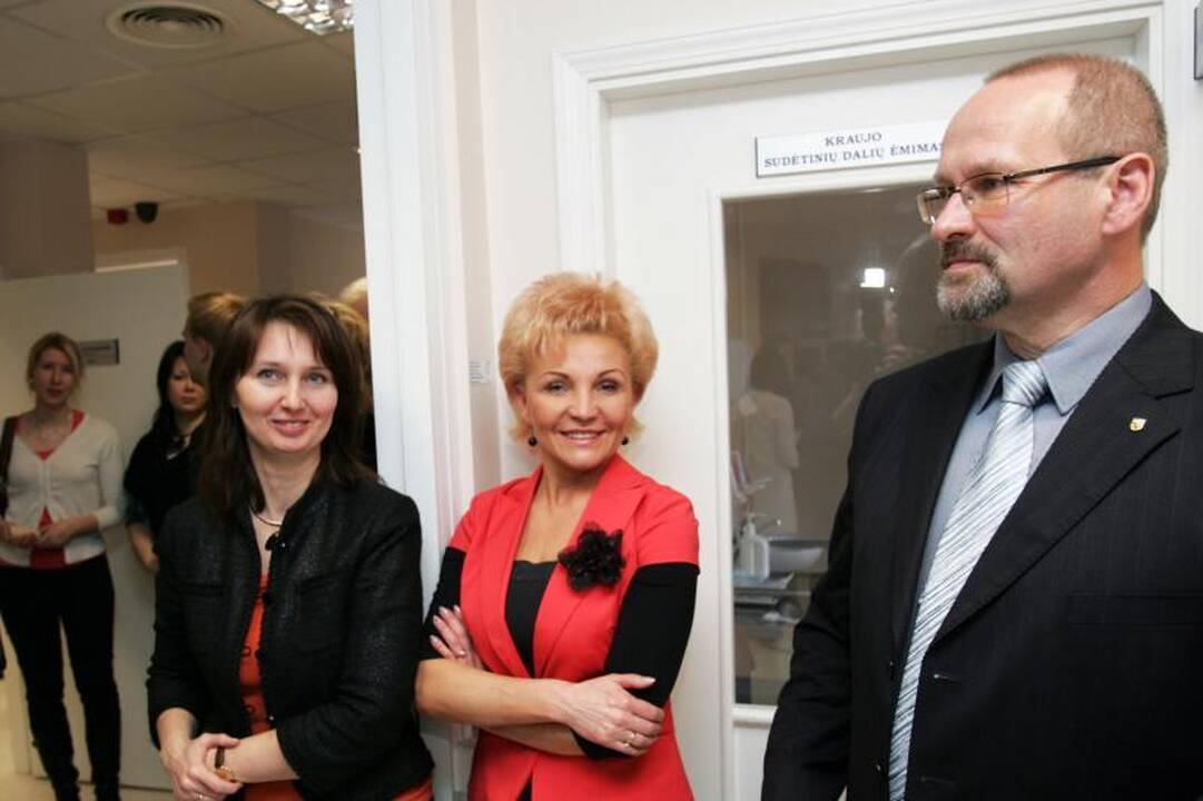 Įkurtuves atšventęs Kraujo centras laukia donorų