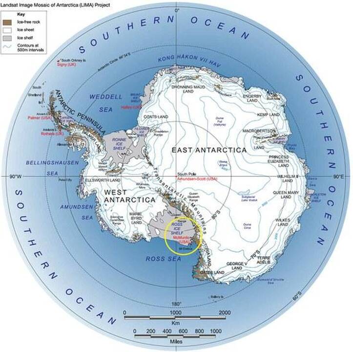 Atokiausi gyvenami planetos kampeliai. Makmerdo stotis